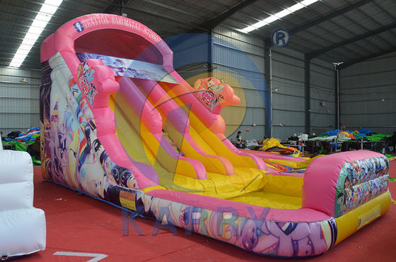 CE Blower and Repair Accessories Included Fairytale Princess Water Slide Inflatable