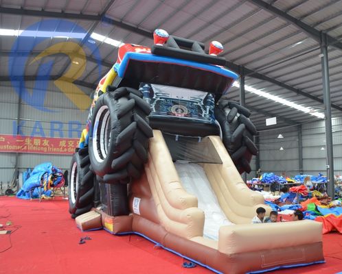 0.55mm PVC Inflatable Slide Jumping Toy Style for Outdoor Castle Toy in Amusement Park