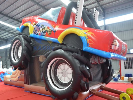 0.55mm PVC Inflatable Slide Jumping Toy Style for Outdoor Castle Toy in Amusement Park