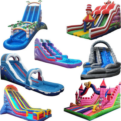 Bringbringlight Slide Custom Material Wet and Dry Inflatable Water Slides for Event
