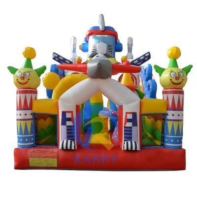 Mechanical Cartoon Character Inflatable Slides for Commercial Outdoor Party Events