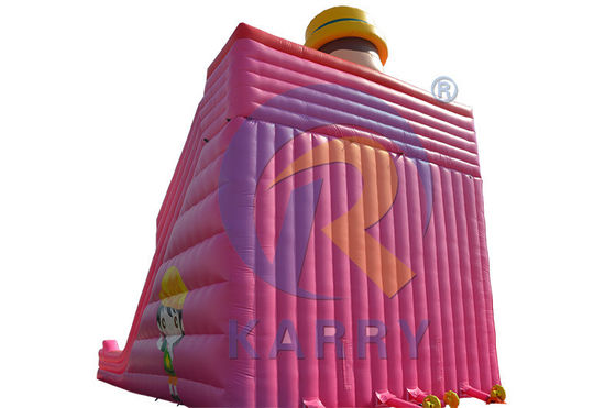 Commercial Inflatable Castle Jumping Combo Bounce House For Kids 14*8*11m or Customzied