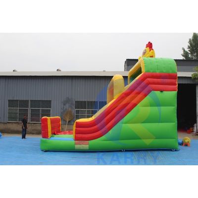 CE EN14960 Certified Inflatable Bouncy Castle With Slide and Swimming Pool for Children