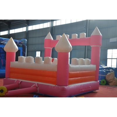 Home/Business Fun Guaranteed with Pastel Pink Jumping Castle T/T Payment Included