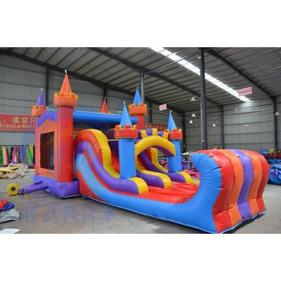 CE Blower Repair Accessories Included Building Blocks Inflatable Bounce House with Slide