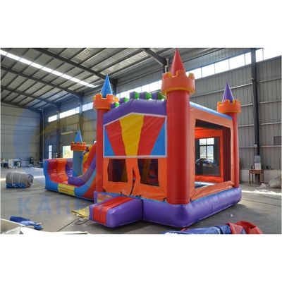 CE Blower Repair Accessories Included Building Blocks Inflatable Bounce House with Slide
