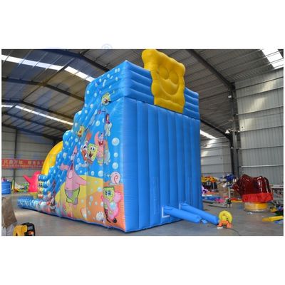 CE Standard Air Blower Included Red and White Inflatable Water Double Slides for Rental