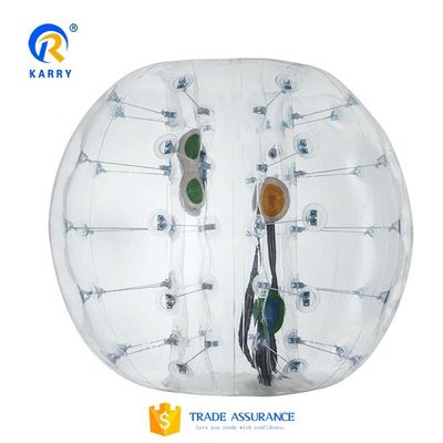 Kids And Adult Human Body PVC / Bumper Balls Water Rolling Ball Games with TPU material