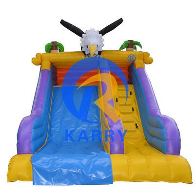 Kids Playground Inflatable Bouncer Slide Combo with Super Wide Lane and Water Feature
