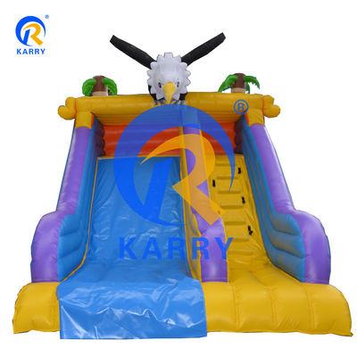 Kids Playground Inflatable Bouncer Slide Combo with Super Wide Lane and Water Feature
