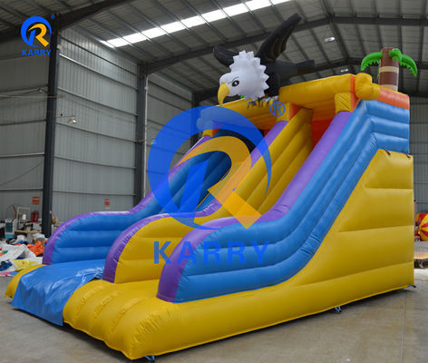 Kids Playground Inflatable Bouncer Slide Combo with Super Wide Lane and Water Feature