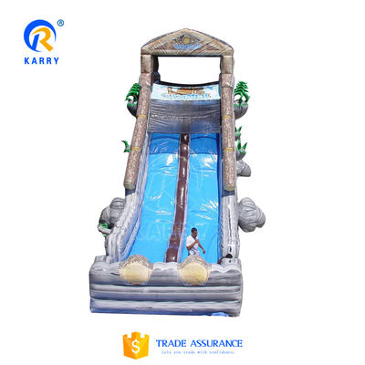 Commercial Dry Inflatable Castle Slide Combo for Outdoor Fun and Entertainment