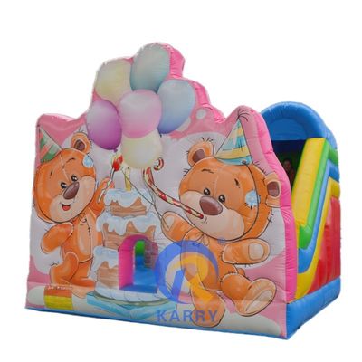 Customizable PVC Inflatable Bouncer Mini Cute Bounce House for Kids EN71/CE Certified