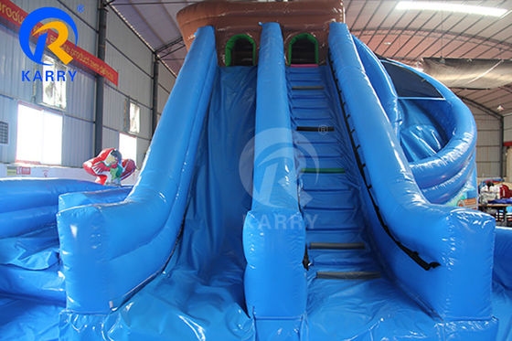 Outdoor Entertainment Large Pirate Themed Inflatable Water Slide for Kids' Parties