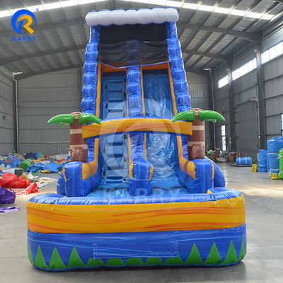 Park Occasion Commercial Grade Inflatable Water Slide with Bounce Castle and Pool