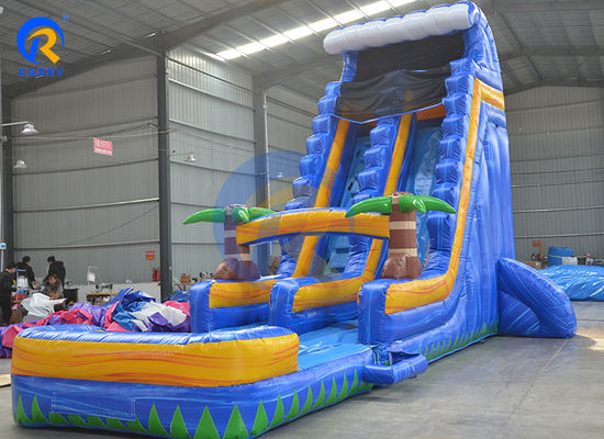 Park Occasion Commercial Grade Inflatable Water Slide with Bounce Castle and Pool