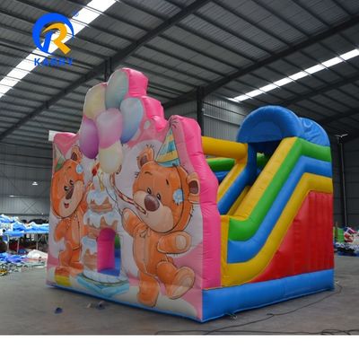Popular Design Birthday Bear Inflatable Bouncer for Kids' Jumping Fun at Party Events