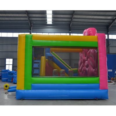 Popular Design Birthday Bear Inflatable Bouncer for Kids' Jumping Fun at Party Events