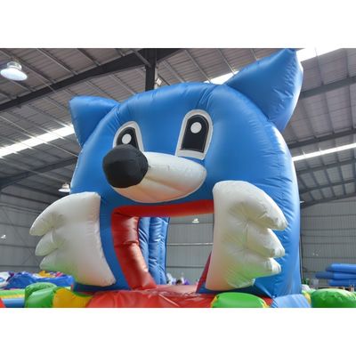 Event Customized PVC Amusement Park Inflatable Playground for Children and Adults