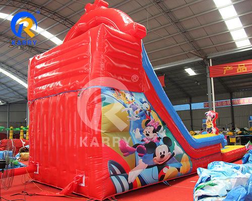 PVC Commercial Grade Inflatable Jumping Bouncy House Castle with Digital Printing