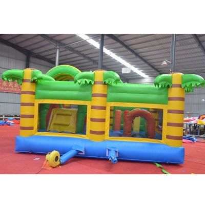 14 Years Up Age Range Portable Inflatable Bouncer with Slide Jumping Castle Moonwalk