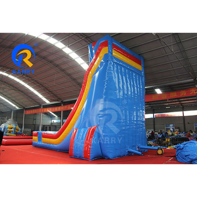 EN14960 Certified Dual Lane Inflatable Bouncing Castle Slide for Kids' Water Fun