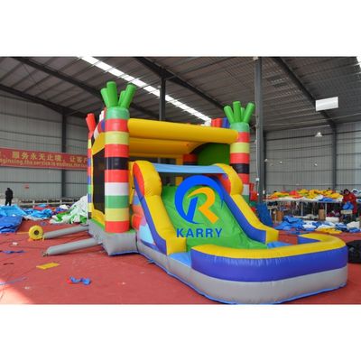 Colorful Inflatable Bouncy Castle for Adults and Kids Includes Blower