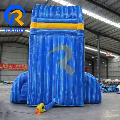 Air Blower Accessories Inflatable Palm Tree Water Slide with Water Pool and Trampoline