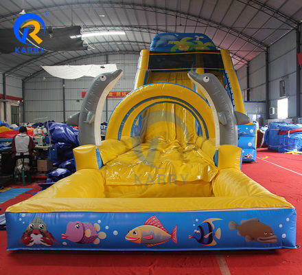 Large Inflatable Playground Jumping Bouncy Castle with Pool Hot TikTok Fun Guaranteed