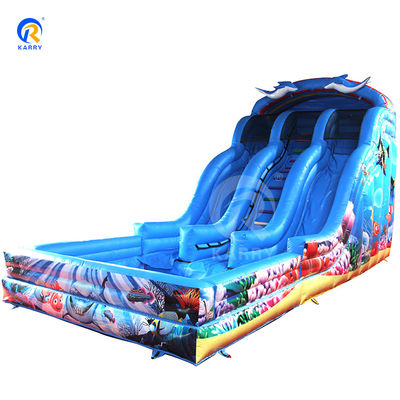 Large Inflatable Playground Jumping Bouncy Castle with Pool Hot TikTok Fun Guaranteed