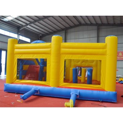 OEM Accepted Design Pikachu Inflatable Bouncer Air Water Slide Jumping Bouncy Castle