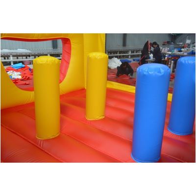 OEM Accepted Design Pikachu Inflatable Bouncer Air Water Slide Jumping Bouncy Castle