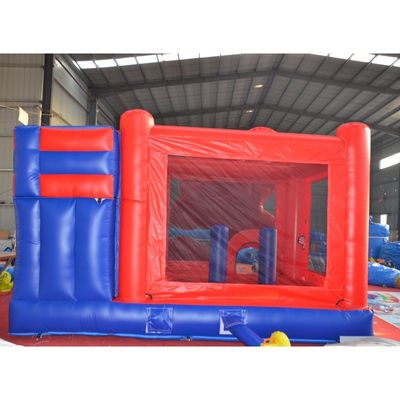 Unisex SuperMario Inflatable Bounce House with Water Slide Customized Entertainment