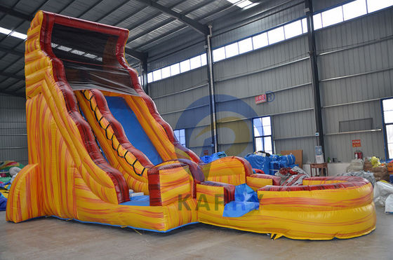 Pool Inflatables Bounce House Castle Slides for Kids and Adults in Marble Yellow