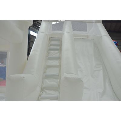 Wedding Inflatable Bounce Castle with Slide CE Blower and Repair Kit Included