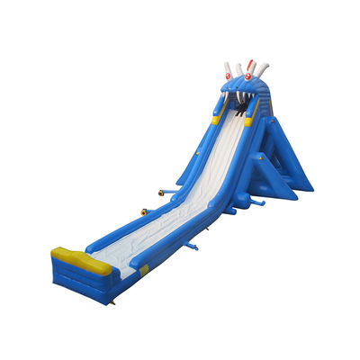 Digital printing Custom Commercial PVC Tarpaulin air jumping water slide for kids n adults