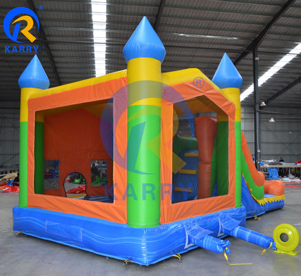 Shopping Mall Occasion Moonwalk Rocket House Inflatable Bouncer with Customized Color