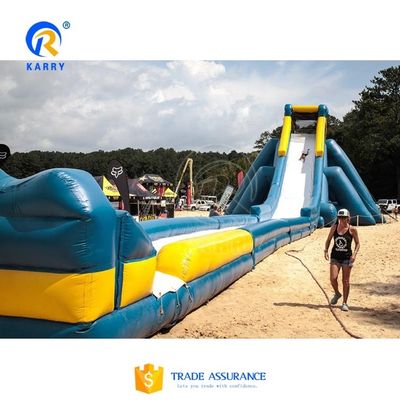 EN14960 Certified Adult Inflatable Water Slide for Party Rental Extra Long and Durable