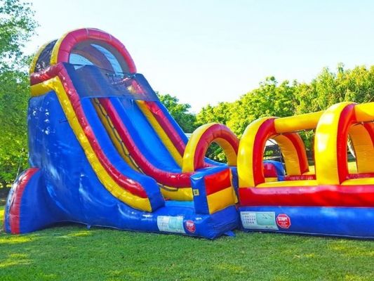 Outdoor Playground Big Slides Used Amusement Park Children PVC Water Slide KR-GS610