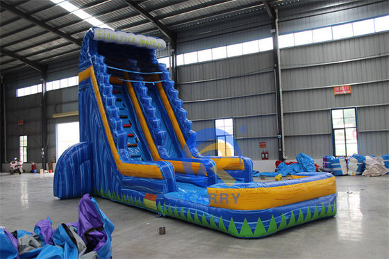 CE 220v-240v or 110v-120v Customized Size Inflatable Water Slide for Summer Party Fun