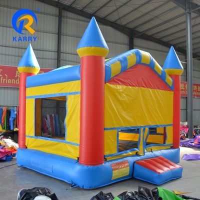 Custom Logo Printed Inflatable Bounce House for Kid Party at Children's Amusement Park