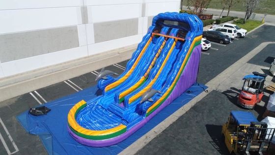 Express Shipping Unisex Bounce Slider Inflatable Water Slide with Pool Juegos Games
