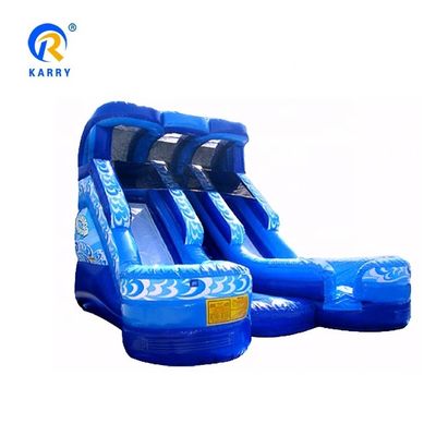 Commercial Inflatable Tropical Water Slide with Pool The Ultimate Fun Experience