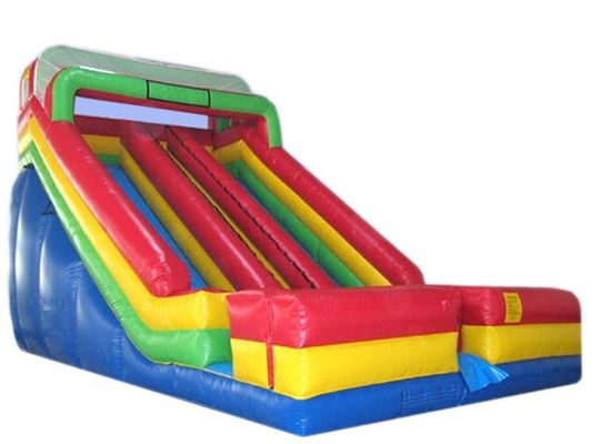 Commercial Inflatable Tropical Water Slide with Pool The Ultimate Fun Experience