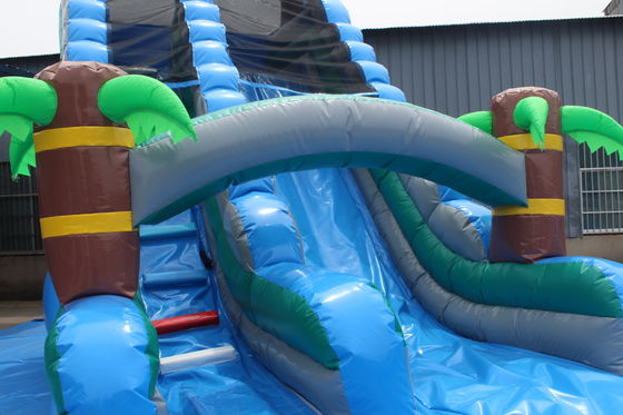 Special Occasion Inflatable Kids Slide 17FT H Inflatable Water Slide for Shopping Mall