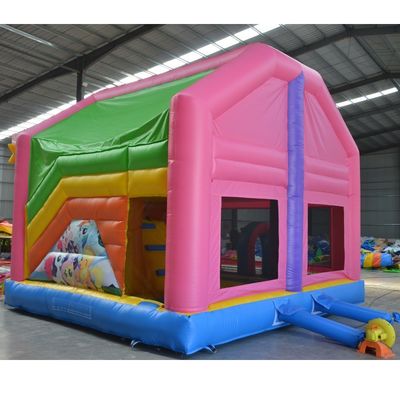 Kids' Favorite Inflatable Bouncer Slide Combo with Blower and Unicorn Theme