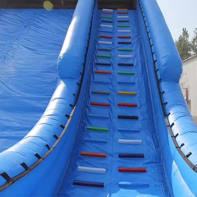 Customized Design PVC Snow Dry Slide Inflatable Toboggan Run Slide for Kids and Adults