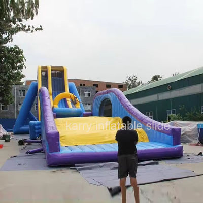 Large Inflatable Drop Kick Slide for Adults PVC Material Personalized Selection