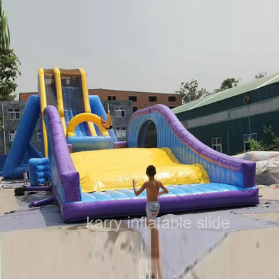 Large Inflatable Drop Kick Slide for Adults PVC Material Personalized Selection