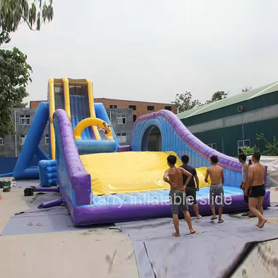 Large Inflatable Drop Kick Slide for Adults PVC Material Personalized Selection